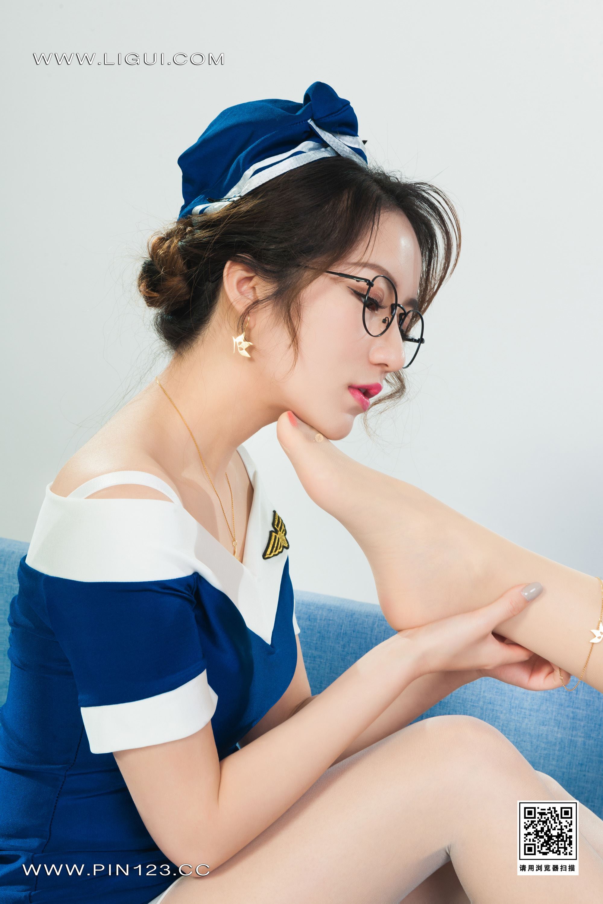 Ligui丽柜 2022.11.11 双生花-空中丝欲 汐汐＆心心